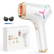 IPL Laser Hair Removal for Women and Men, JOOYEE 5.2 cm² Contact Painless,Long Lasting and More Rapid,Hair Remover Device at-home for Armpits Back Legs Arms Face Bikini Line