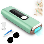 IPL Laser Hair Removal,for Women&Men,Effective & Long-Lasting Hair Removal from Home,Hair Removalmachine, for Whole Body Use,green