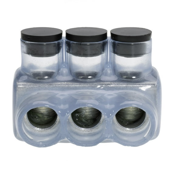 IPL3/0-3CB POLARIS Vision Tap Clear 3/0-14 AWG INSULATED MULTI-TAP CONN 3 PORT