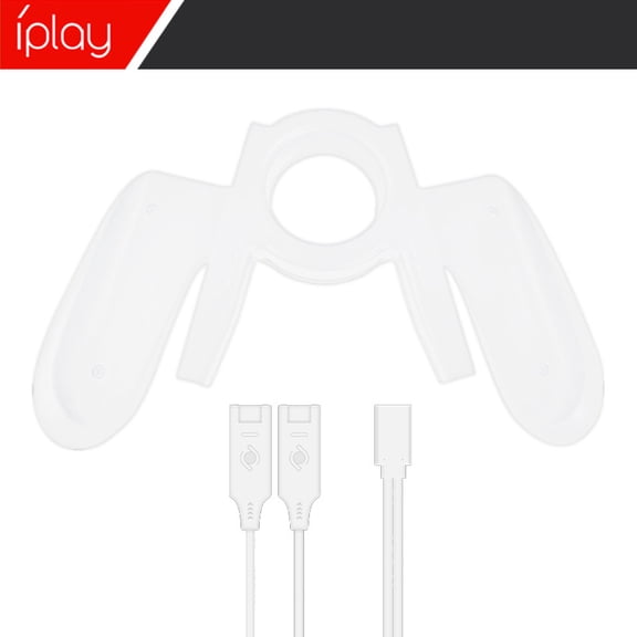 IPLAY Detachable Ergonomic Comfort Grips for Nintendo Switch OLED/Switch Joy-Con - Dual Left/Right Gaming Handgrips, Fatigue-Reducing Design, Removable Controller Attachments for Handheld Mode