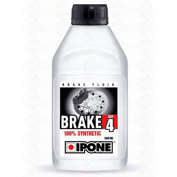 IPONE Dot 4 Brake Fluid for Motorcycle and Automotive Braking Systems (510)