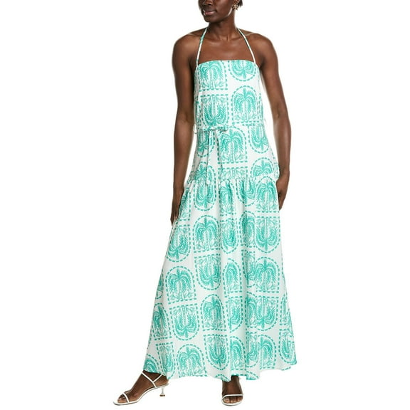 IPPONELLI womens  Maxi Dress, l, Green