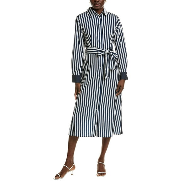 IPPONELLI womens  Midi Shirtdress, s, Black