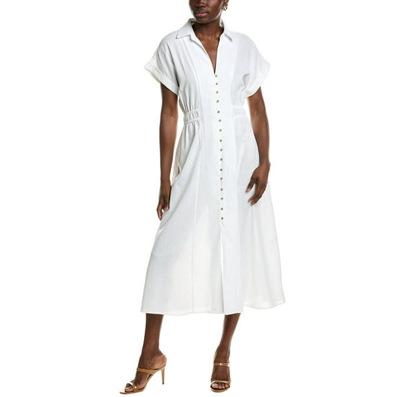 IPPONELLI womens  Shirtdress, l, White