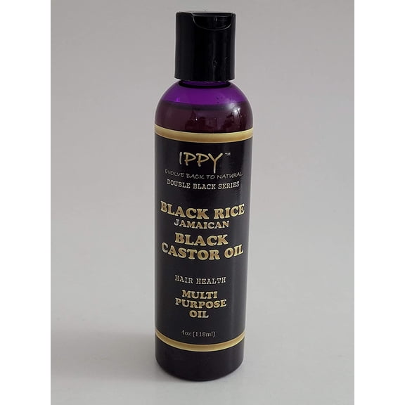 IPPY BLACK RICE/JAMAICAN BLACK CASTOR OIL MULTI PURPOSE OIL 4oz