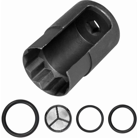 IPR Injector Pressure Regulato Valve Socket Tool with Seal Kit 6.0 IPR Valve Socket Fit for 2003-2010 Ford 6.0L Powerstroke Excursion F250 F350 F450 F550 E350 E450