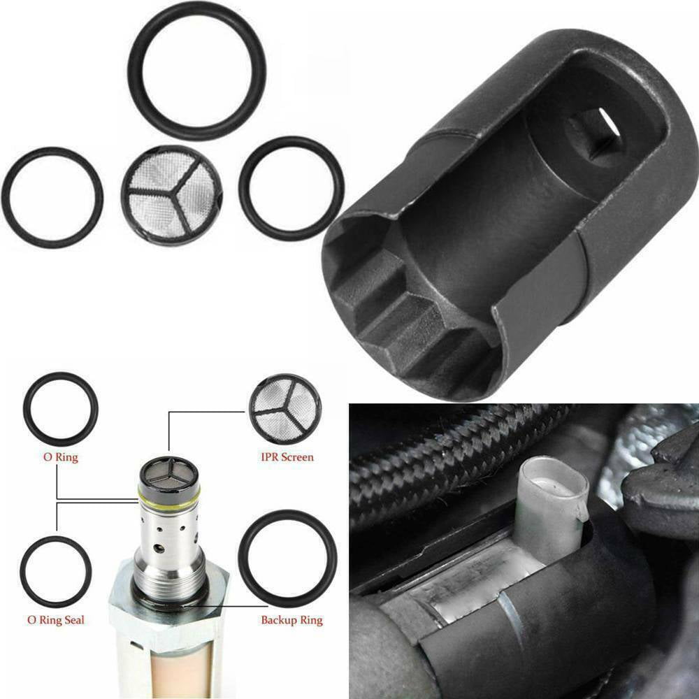 IPR Valve Socket w/ Seal Kit Fit Fitd 6.0L Powerstroke Diesel ...
