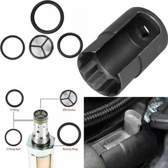 IPR Valve Socket w/ Seal Kit Fit Fitd 6.0L Powerstroke Diesel 3C3Z9H529A ,AP0035