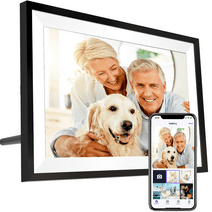 IPRODA 32GB storage, WiFi digital picture frames 10.1 inches, shared photos with Uhale APP, IPS HD display, touch screen