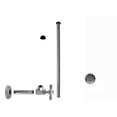 thumbnail image 1 of IPS Angle Stop Kit, Satin Nickel, 1 of 1