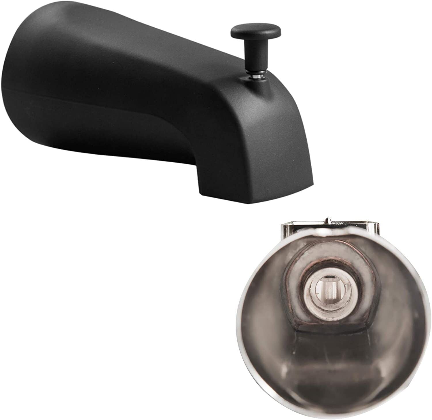 IPS Inside Thread 4 1/2" Universal Bathroom Tub Spout w/ Diverter Heavy Duty