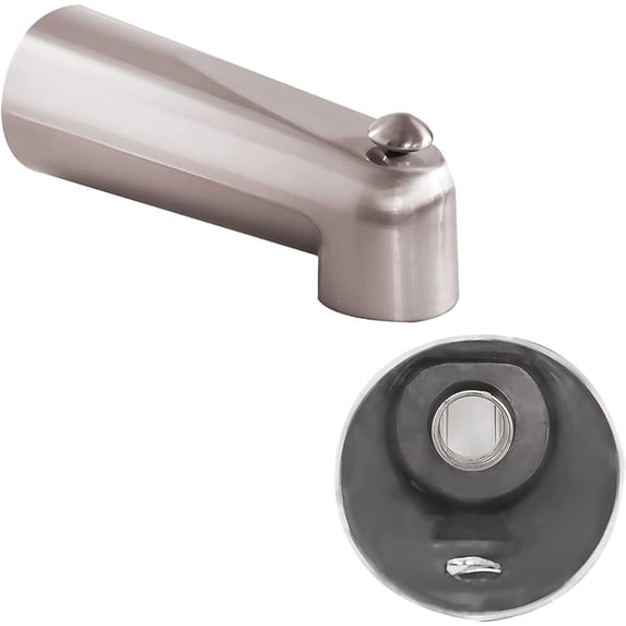 IPS Inside Thread 7 1/2" Universal Bathroom Tub Spout w/ Diverter Heavy Duty