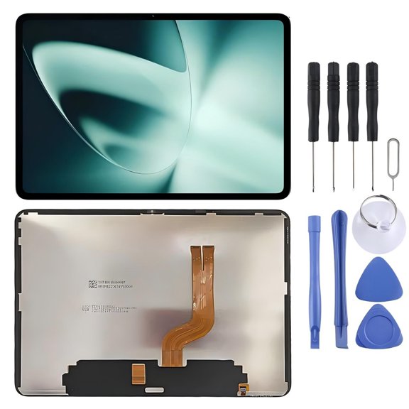 IPS LCD Display Touch Screen Digitizer Assembly Replacement for OnePlus Pad OPD2203, with Repair Tool Kit