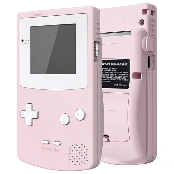 IPS Ready Upgraded eXtremeRate Cherry Blossoms Pink Replacement Shell Full Housing Cover Buttons for Gameboy Color – Fit for OSD IPS & Regular IPS & Standard LCD – Console & IPS Screen NOT Included