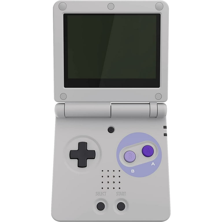 IPS Ready Upgraded eXtremeRate Classic SNES Style Custom Replacement Housing Shell for Gameboy Advance SP GBA SP Compatible with Both IPS Standard