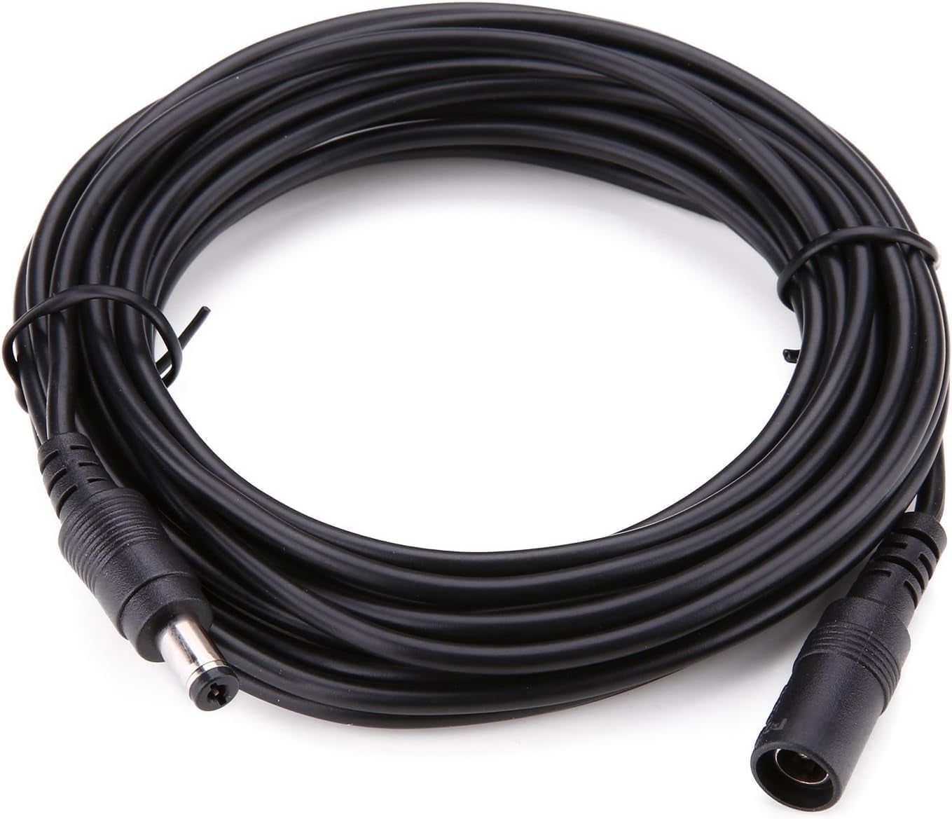 IPSTYLE 5M/16.4FT Male to Male DC Extension Cord 5.5mm x 2.1mm,12v DC Power Extension Cable