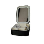 IPSY Travel Makeup Bag with LED Mirror With Black Zipper Case