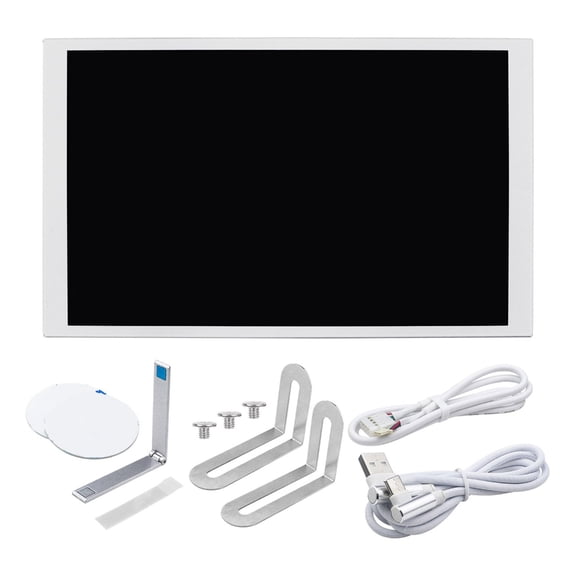 IPSs Secondary Display With USB Type C Port Aluminum Alloys Frame Auto Multimedia Playbacks Plugs Play Computer Monitor