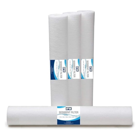 IPW Industries, Inc. | 4-PACK Coarse Prefilter Sediment Filter for EV953420 - Whole House Water Filter System and Water Filter Cartridges Replacement