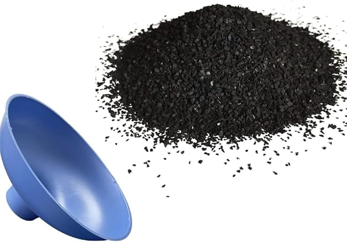 IPW Industries Inc. | Coconut Carbon Filter Water Purifier & Odor Absorber, Pelican Filter Replacement, Carbon Filter Refills w/Funnel, Granular Activated Carbon Coconut Shell for PC1000