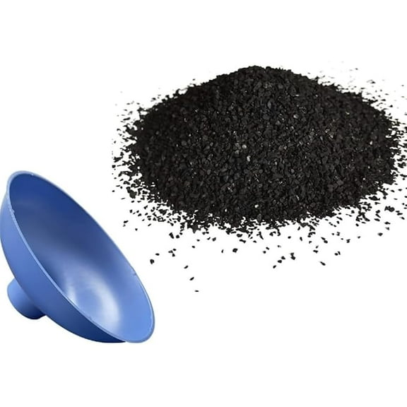 IPW Industries Inc. | Coconut Carbon Filter Water Purifier & Odor Absorber, Pelican Filter Replacement, Carbon Filter Refills w/Funnel, Granular Activated Carbon Coconut Shell for PC1000