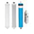 Applied Membranes Kit Filtres Rechange Culligan AC-30 RO - Membrane 36 GPD + Sédiments + Charbon + Post-filtre USA