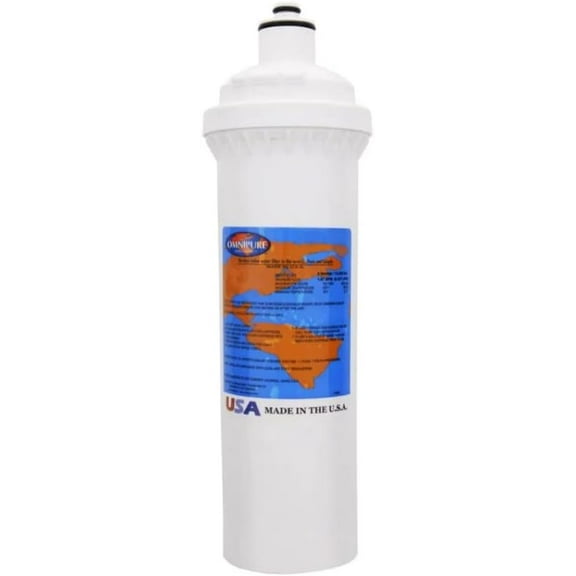 IPW Industries Inc. Compatible to Omnipure - ELF T40-12.5" x 4" ELF-Series T40 GAC Coconut Base Acid Washed Carbon Filter