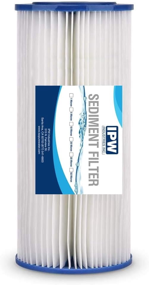 IPW Industries Inc-Compatible with Hydro-Logic HL22097 Hydrologic 22097 10 4.5-Inch Pre-Evolution Sediment Filter Cleanable