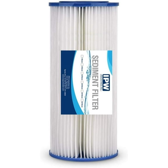 IPW Industries Inc-Compatible with Hydro-Logic HL22097 Hydrologic 22097 10 4.5-Inch Pre-Evolution Sediment Filter Cleanable