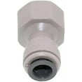 thumbnail image 1 of IPW Industries Inc-John Guest - Acetal Female Connector Quick Connect Fitting 3/8" OD / 1/2" BSPT (Coned Shape) / British Standard Pipe Thread (BSPT) PI451214CS, 1 of 3