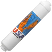 IPW Industries Inc-Omnipure - K2540-KK - 10" x 2" T40 GAC Coconut Carbon Inline Filter 3/8" OD Quick Connect
