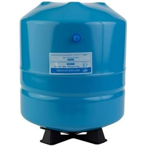 IPW Industries Inc-Watts-FRO-132-BL Metal Tank for RO Storage, 12 IN x 16 IN, 4 Gallon Capacity, 1/4 IN NPT, Blue