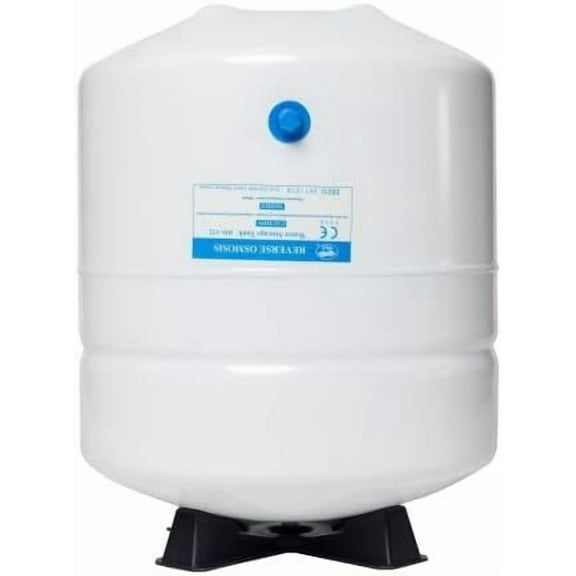 IPW Industries Inc-Watts-FRO-132-WH Metal Tank for RO Storage, 12 IN x 16 IN, 4 Gallon Capacity, 1/4 IN NPT, White RO-132, PAE-132, PAE