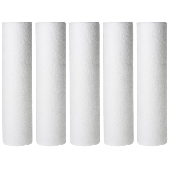IPW Industries Inc. - Whole House Water Filter Replacement Cartrid , 50-Micron Poly-Spun Sediment Filtration System for Home Water - , 5 Pack