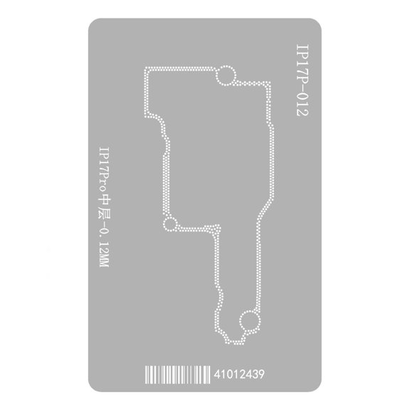Universally Repair Platform Set IPX17 Middle Layer For 17Air/17Pro Phone Models Metal Reballing Station Tool