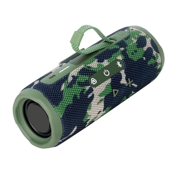 IPX4 Waterproof Bluetooth 5.0 Speaker, 10W Hi-Fi Stereo Sound, Wireless Portable Compact Design, Long-Lasting Battery, Ideal for Car, Home, Outdoor & Travel