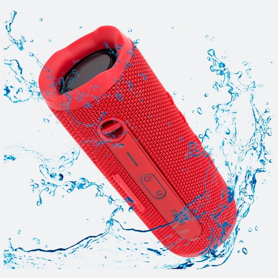 IPX4 Waterproof Bluetooth 5.0 Speaker, 10W Hi-Fi Stereo Sound, Wireless Portable Compact Design, Long-Lasting Battery, Ideal for Car, Home, Outdoor & Travel