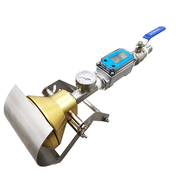 IPX4 Waterproof Sprinkler Test Jet Nozzle Waterproof Tester with Flow Meter