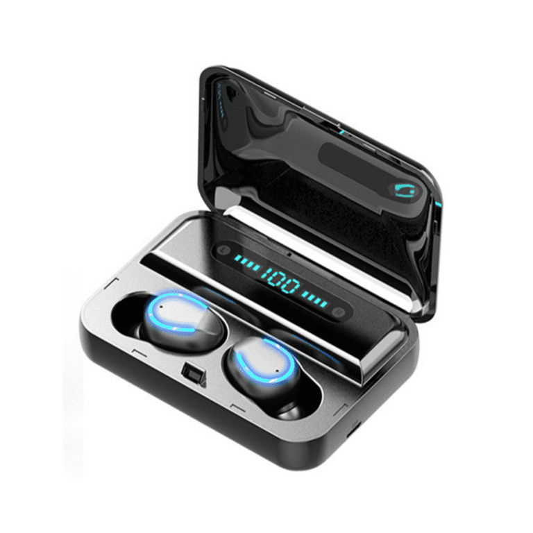 IPX6 Bluetooth 5.0 Headset TWS Wireless Earphones Mini Earbuds Stereo Headphones Walmart