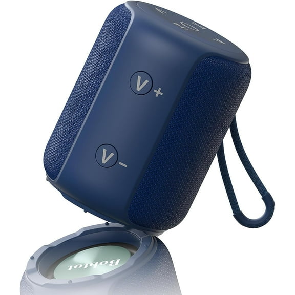 IPX6 Waterproof Bluetooth Speakers Portable Speakers Bluetooth Wireless 15H Playing Time 360°Stereo Sound,TWS Paring with Bass Dual Pairing for Outdoor Travel,Gift Ideas
