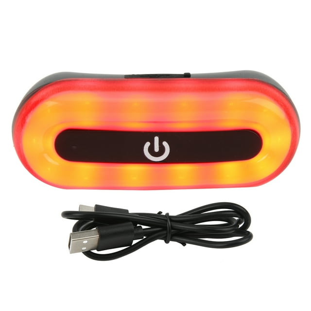 IPX6 Waterproof LED Flashing Tail Light for Motorcycle Helmet Bicycle