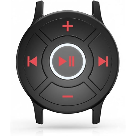 IPX7 Bluetooth Steering Wheel Control Media Button, Remote Commander Controls for Motorcycle & Speedboat, Steering Wheel Button for Skiing Selfie Music Headphones Control