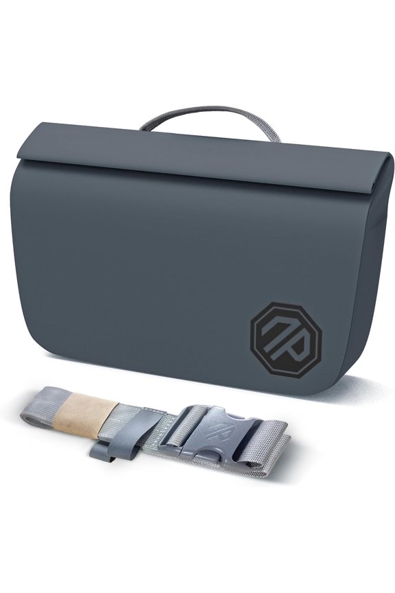 IPX7  Fanny Pack with  -Hand Closure, Durable  Dry Bag, for Kayaking, Paddle Boarding, Beach Cruise Essentials, 2.5L Phone Pouch Dry Bags for Men Women, Charcoal