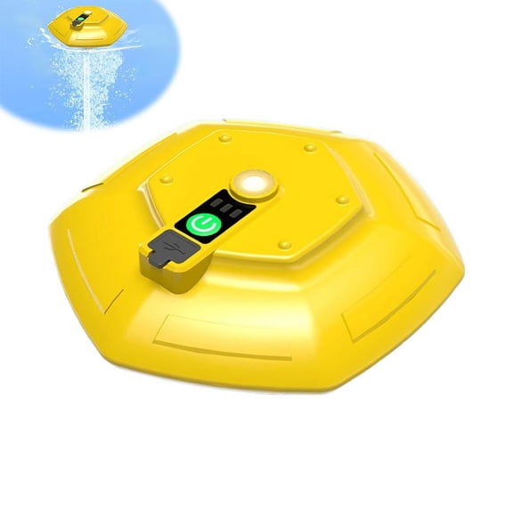 IPX7 Floating & Rechargeable Bait Bucket Aerator, Portable Channel Aquarium Aerator & Inflator, Ultra-Quiet Bubble Generator for Fish Tank, Bait Bucket, Fishing Trips Live Bait Transportation