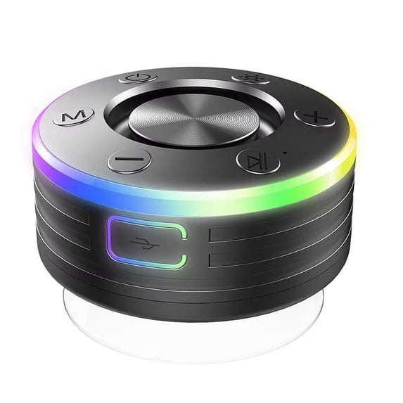 IPX7 Waterproof Bathroom Bluetooth Speaker, Dustproof and Shockproof Mini Wireless Spe y22702