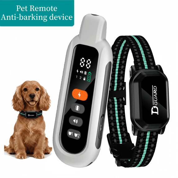 IPX7 Waterproof Dog Training Shock Collar with Remote Control, 3 Beep Vibration Shock Training Modes for Small Medium Large Dogs
