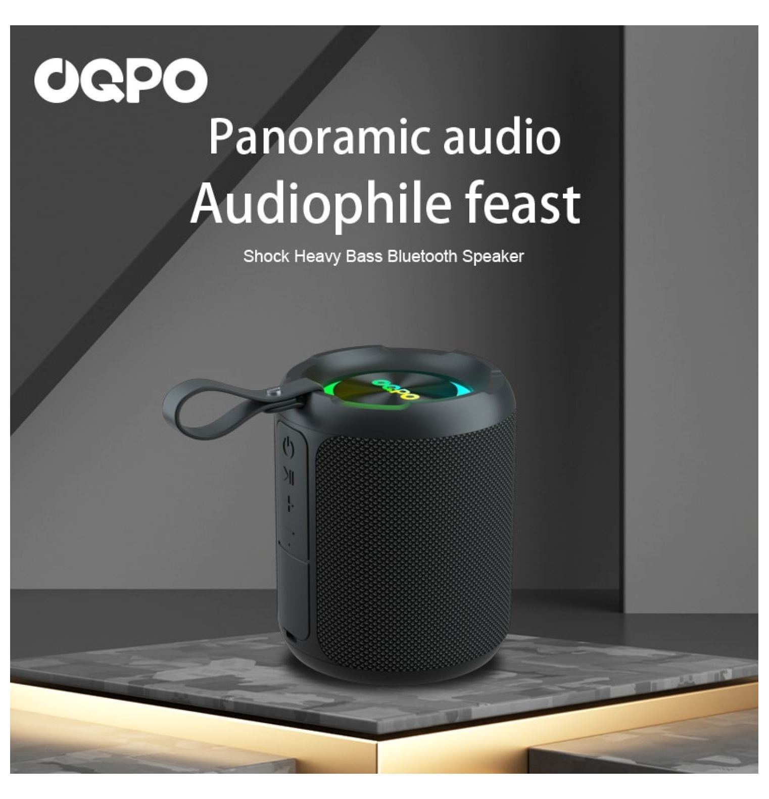 IPX7 Waterproof】OQPO Wireless Outdoor Speaker 40W Power Wireless 
