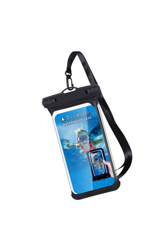IPX8 Phone Bag, Floating Phone Case with Detachable Rope, Cellphone Storage Sleeve for Beach