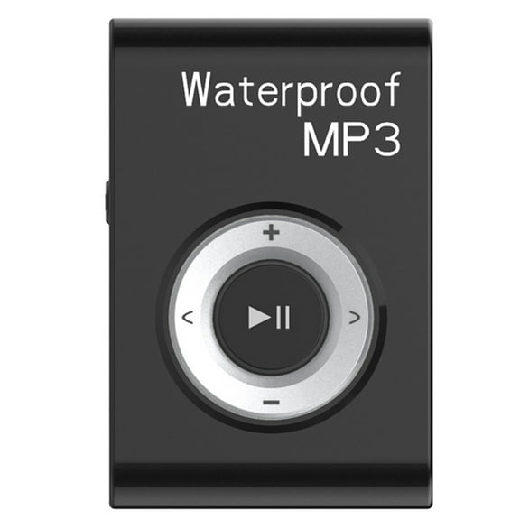 IPX8 Sports Waterproof MP3 Music Player Diving Surf Swimming MP3 Mini Clip MP3 Player FM Radio Waterproof Headphone A