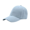thumbnail image 1 of IPYUI Baseball Caps for Women Men Sun Protection Low Profile Cute Dad Hats Gift for Men/Women Snapback Hat Tennis Hat Trucker Hat Camo Hat for Running Workouts Golf Unisex Vintage Hat Sky Blue, 1 of 3
